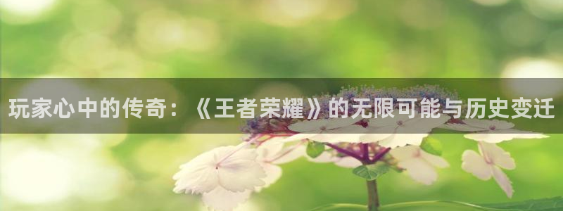 高德娱乐注册账号：玩家心中的传奇：《王者荣耀》的无限可能与历