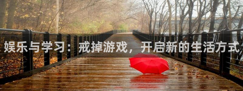 沐春高德娱乐：娱乐与学习：戒掉游戏，开启新的生活方式