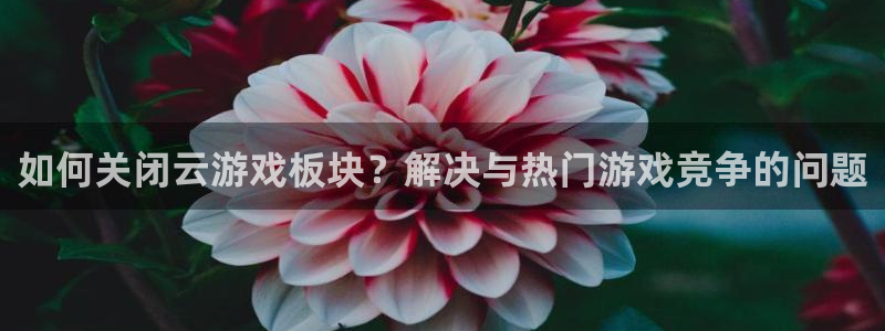 高德娱乐软件下载：如何关闭云游戏板块？解决与热门游戏竞争的问